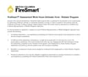 FireSmart Assessment Work Hours Estimate Form – Rebate Program