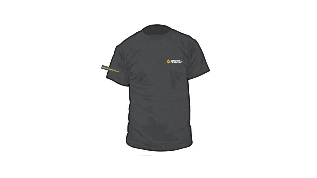 FireSmart Charcoal T-Shirt XL