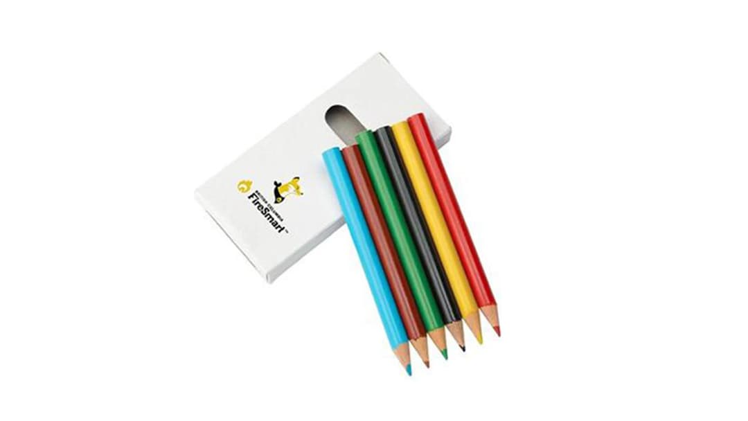 FireSmart Pencil Crayon Set