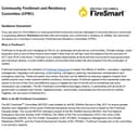 Community FireSmart and Resiliency Committee Guidance
