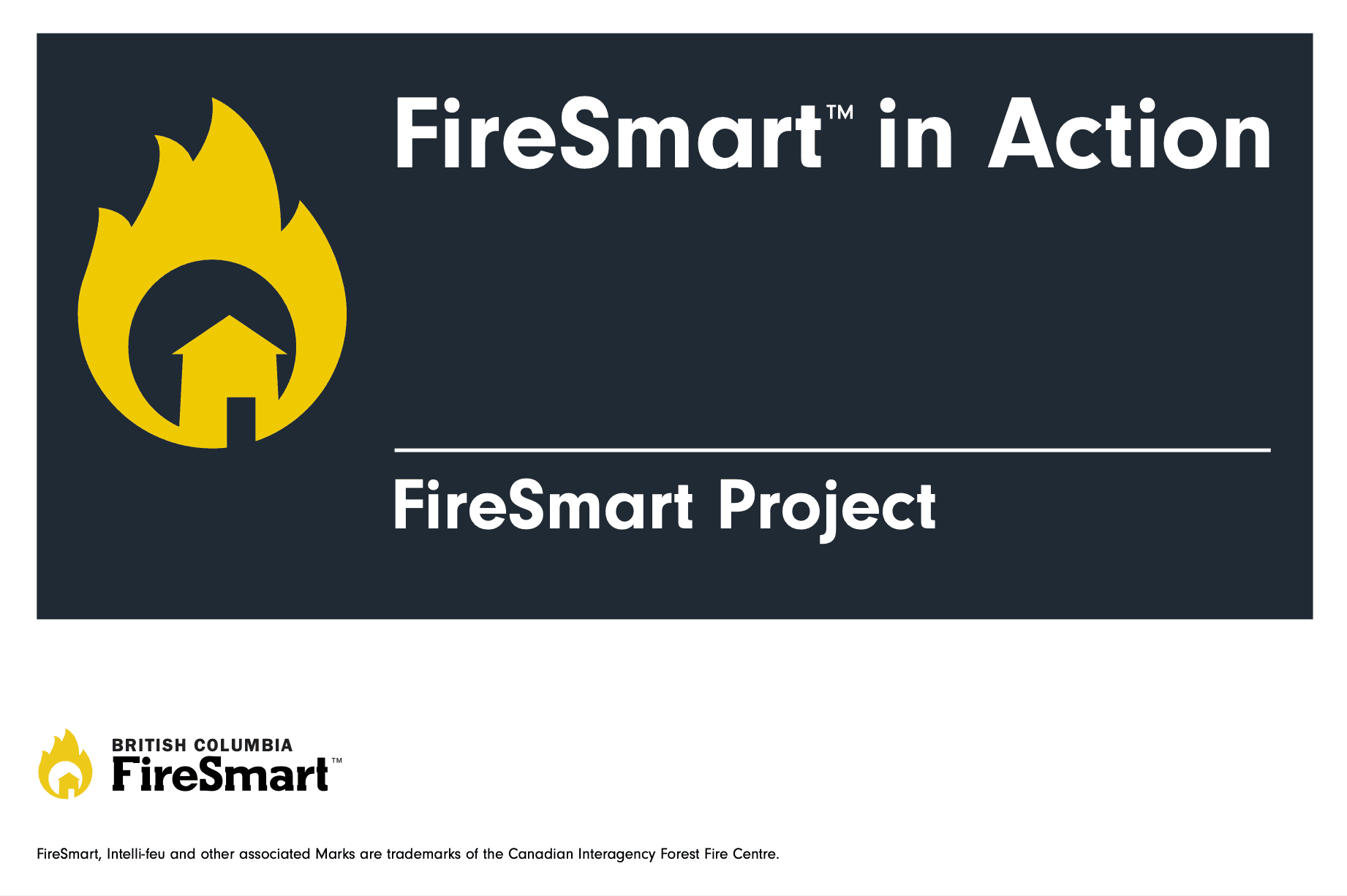 FireSmart In Action Sign