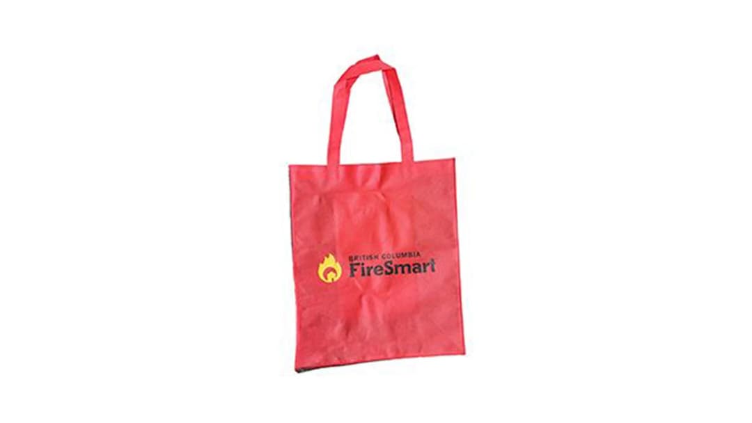 FireSmart Red Tote Bag