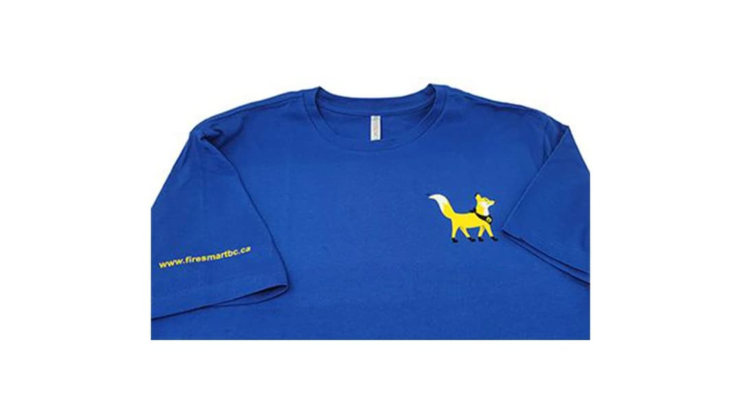 FireSmart Blue T-Shirt XL