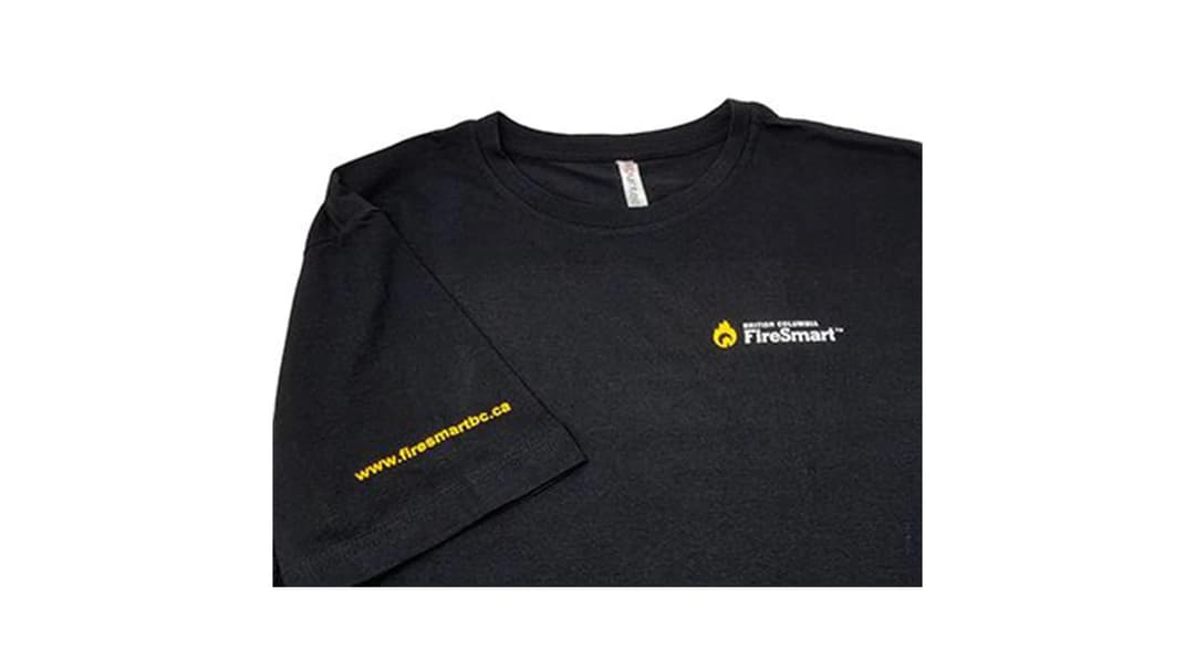 FireSmart Black T-Shirt XL