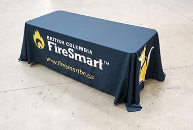 FireSmart Tablecloth, 8 Foot